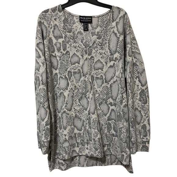 Frank Lyman Design Snakeskin Sweater - Picture 1 of 9